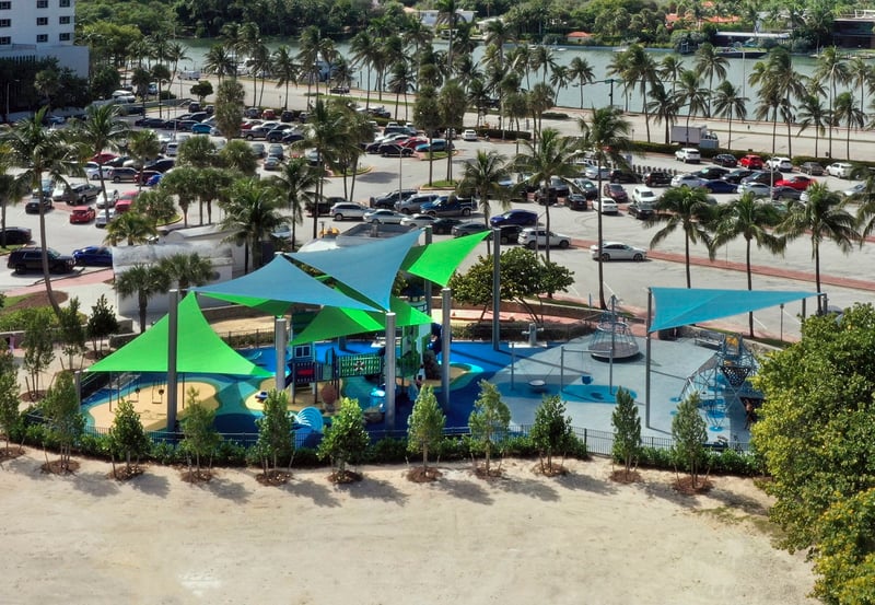 City of Miami Beach Gets New ‘Sail’ Shades At Indian Beach Park preview 2