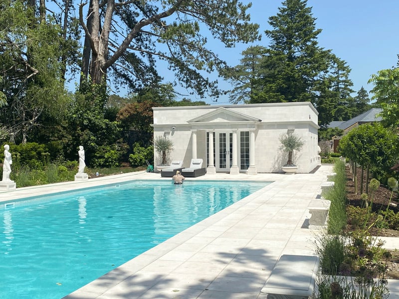 Pool Area Landscaping Project At Private Residence preview 3