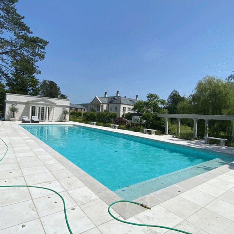 Pool Area Landscaping Project At Private Residence preview 4