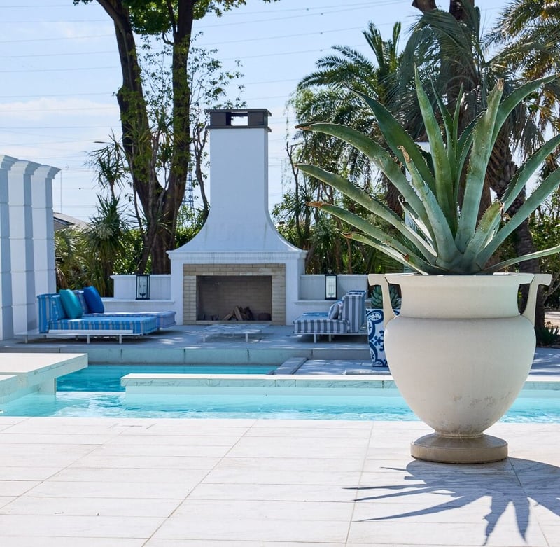 Private Residence, Japan: Greek-Inspired Planters and Custom Pergola preview 7