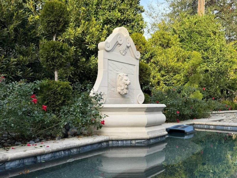 French-Style Garden, California