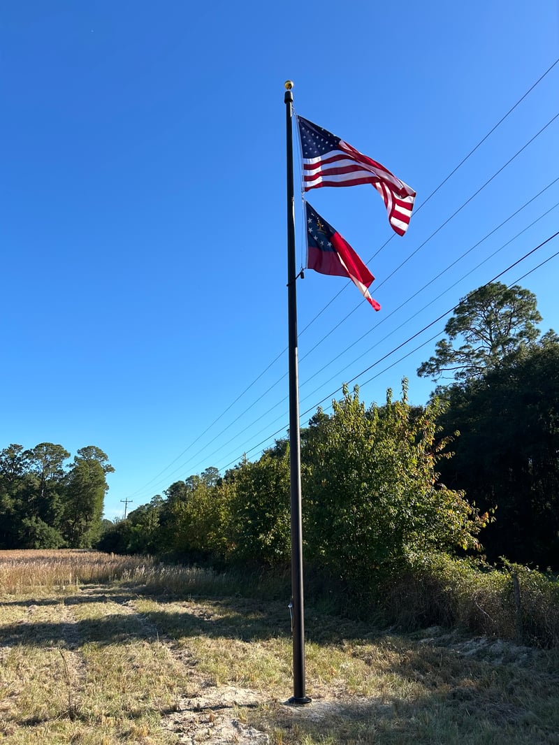 Flagpole Installation