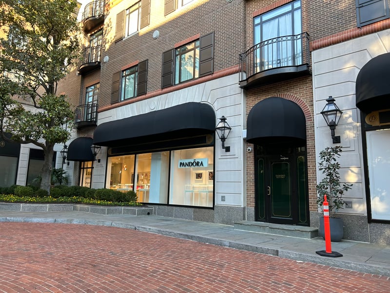  Fabric Awnings on Charleston Place Hotel