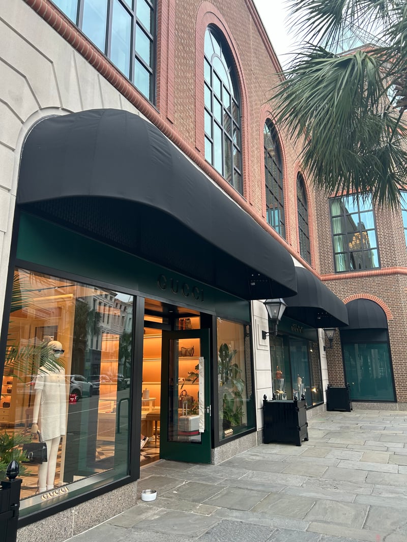  Fabric Awnings on Charleston Place Hotel preview 3