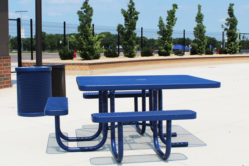 Durable, School-Spirited Site Furnishings for a Multi-Sport Complex preview 2