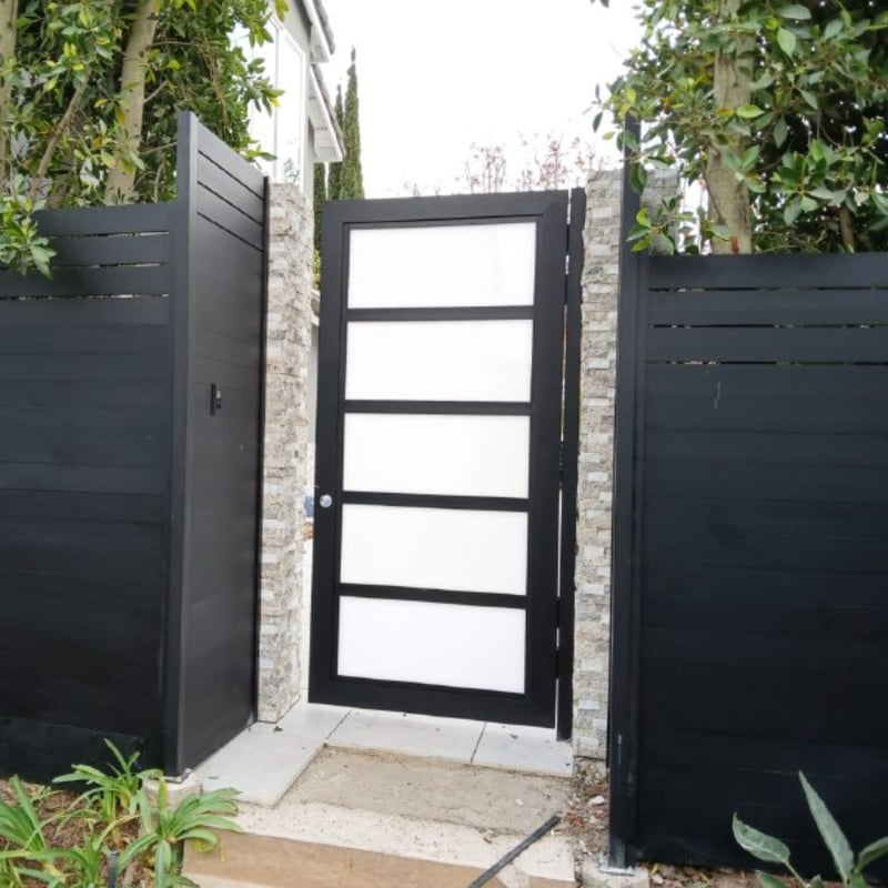 Plexiglass Gate Installations preview 2