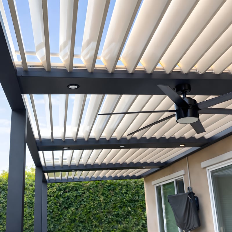 Automatic Louvre Patio Installation preview 2
