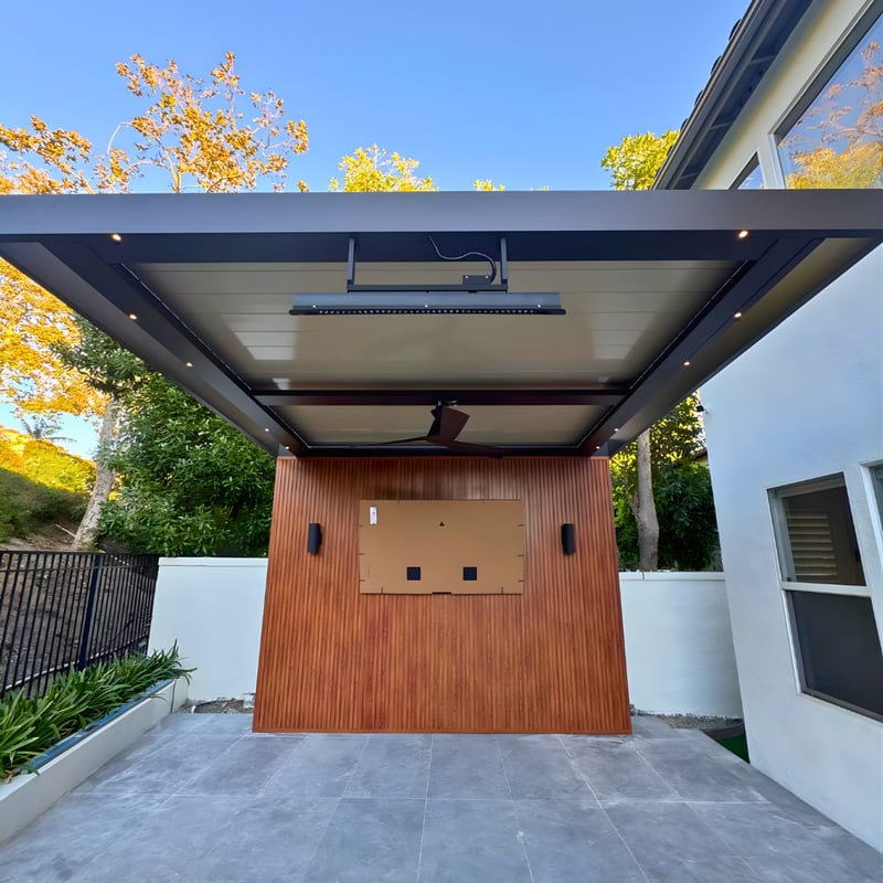 Cantilever Patio Cover System Installation preview 2