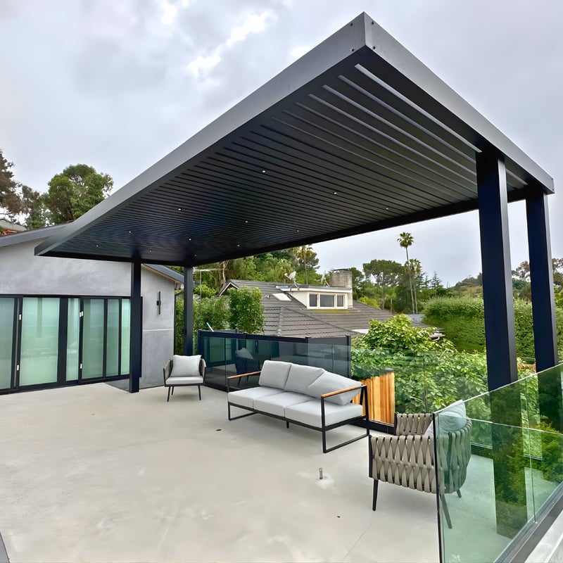 Cantilever Patio Cover System Installation preview 7