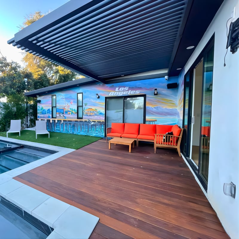 Cantilever Patio Cover System Installation preview 9