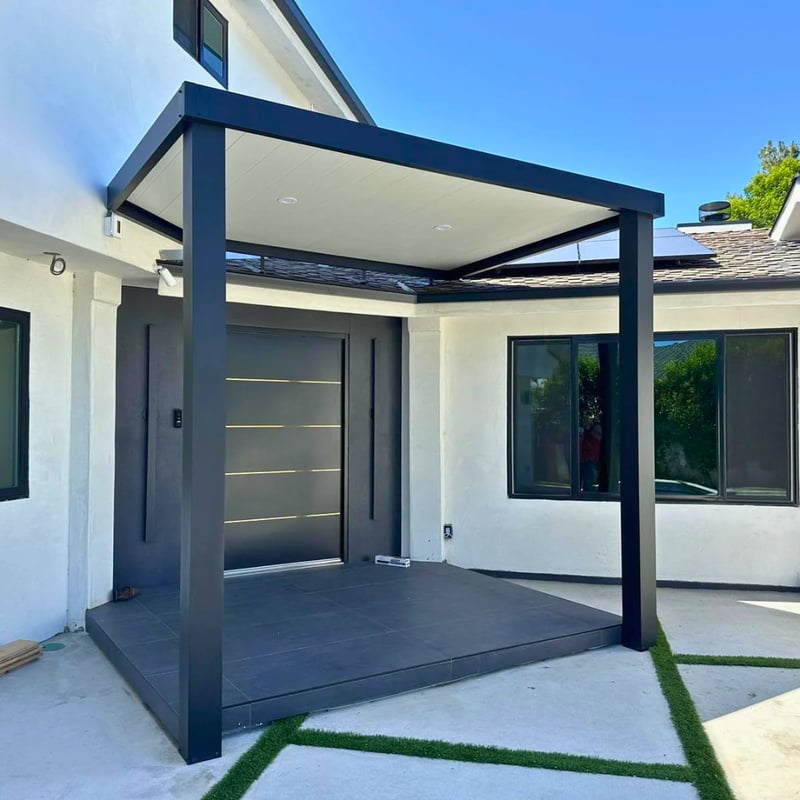 Solid Insulated Roof Patio Cover Installations preview 2