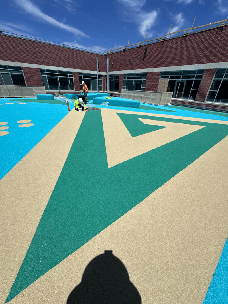 Purdue Valley Hospital Courtyard
