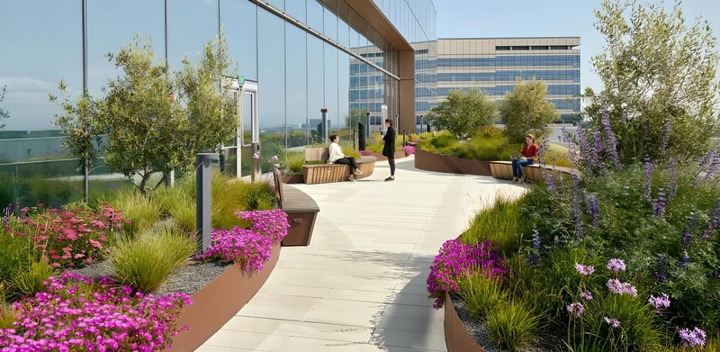Life Sciences Research Lab Rooftop