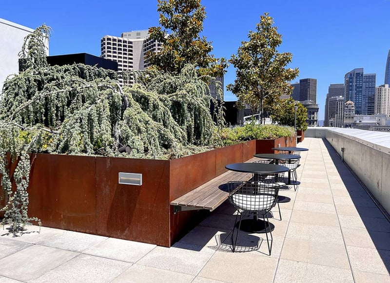 Fantastic Rooftop on Serif & The Line Hotel