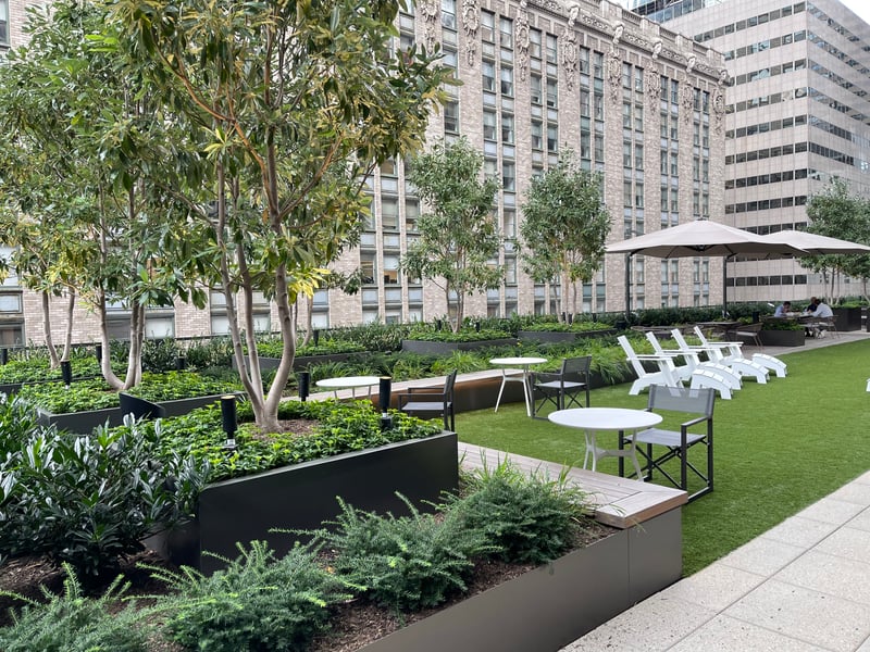 A Park Avenue's Rooftop Oasis