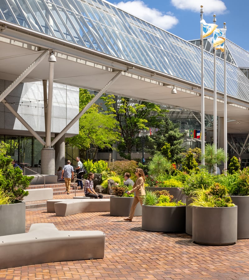 A Portland’s World Trade Center Plaza