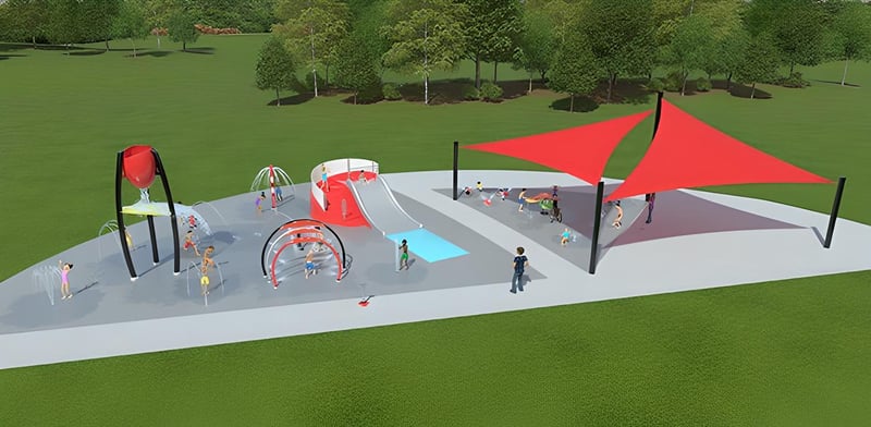Inlow Park Splash Pad preview 8