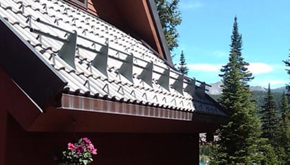 Snow Retention for Tile Roof