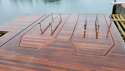 Boat Dock and Deck on Lake Burton, GA