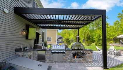 Custom Pergola in Massachusetts