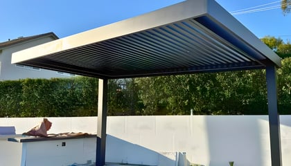 Cantilever Patio Cover System Installation