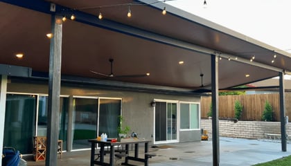 Solid Insulated Roof Patio Cover Installations