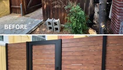 Before and After Installations