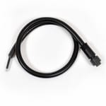 View Male Pigtail - 2 Foot - 14 AWG - Black