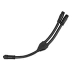 View 2-Way CC Y-Splitter - 12 AWG - Black