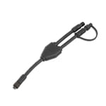 View 2-Way Y Splitter (CMC) Black