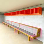 View Dugout Storage Rack