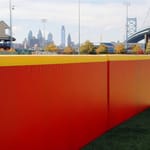 View Removable Outfield Wall