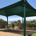 View Rectangle Hip Tensioned Shade Fabric Frame System