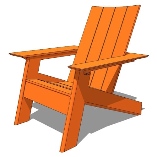Americana Lounge Chair Single with Right Tablet Arm