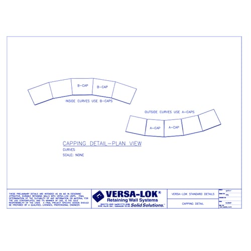 Capping Curve Detail