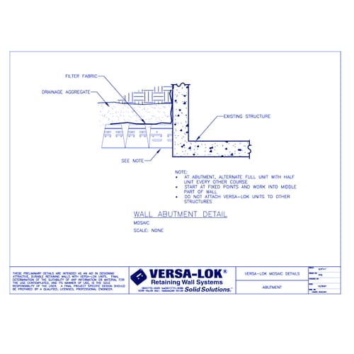 Wall Abutment