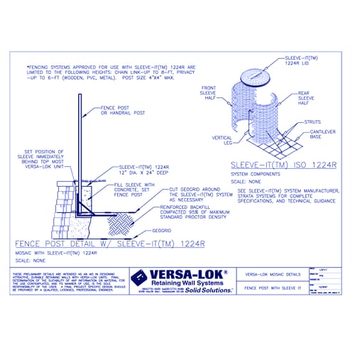 Fence Post w/ Sleeve-It™