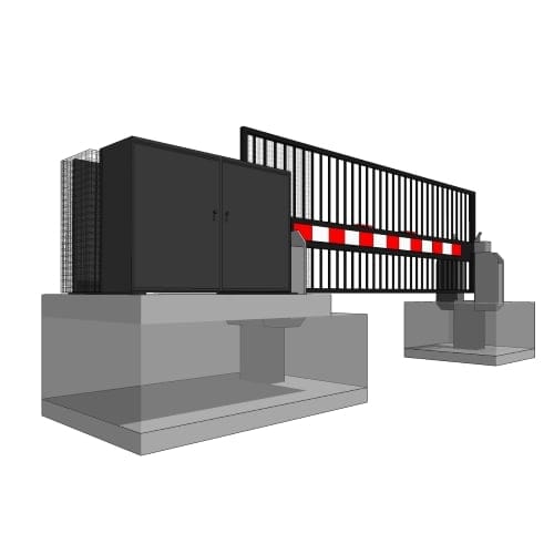 M30 Shield Crash Gate, LH Buckeye VPG