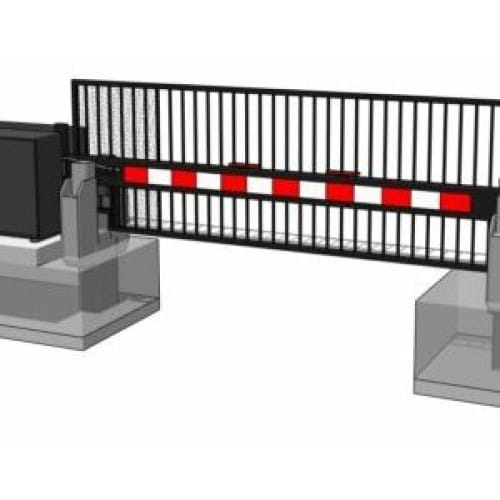 M30 Shield Crash Gate, RH Barrier VPG