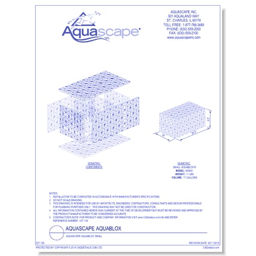 Aquascape AquaBlox: Small