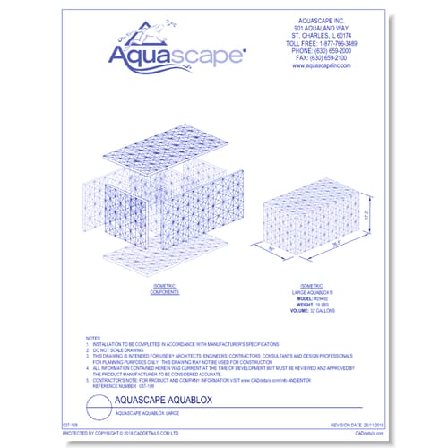 Aquascape AquaBlox: Large