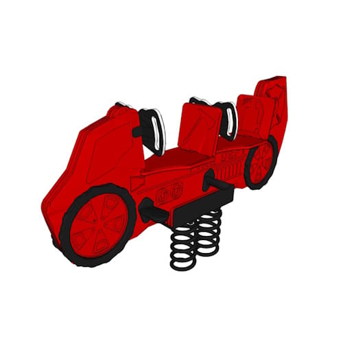 6367I - Fire Engine Spring Rider