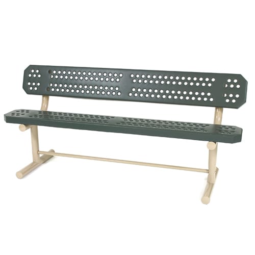 28009-28010 - Tuffclad Bench with Back