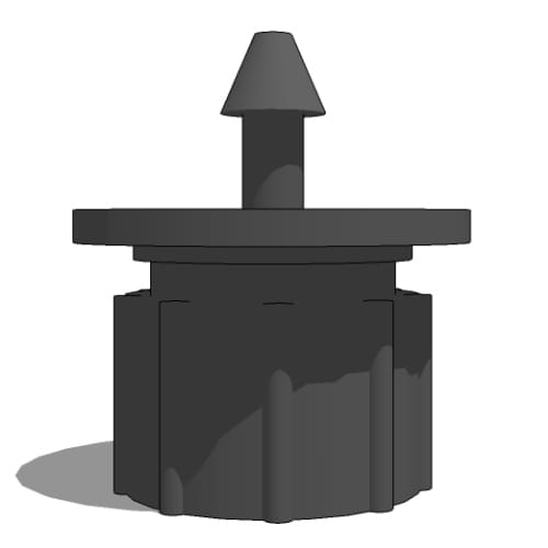 Xeri-Bubbler on a SCH 80 Riser