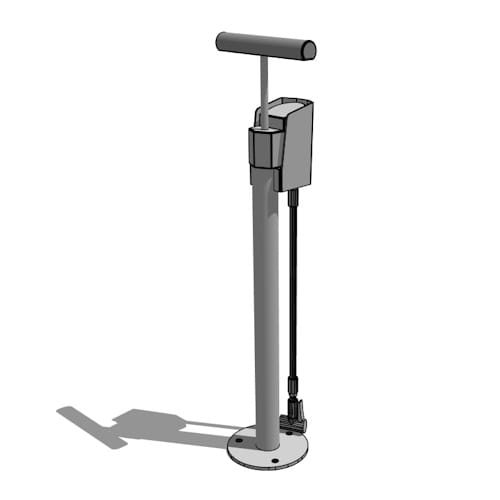Indoor/Outdoor Bike Pump