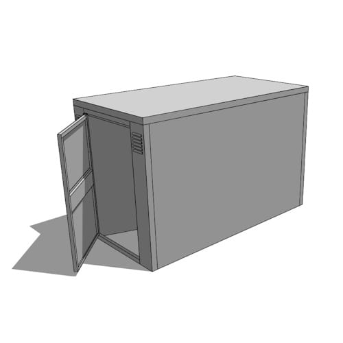 The BV-2 Double Bike Locker