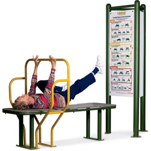 ZZLT0049S Inverted Row & Core Exercises (Surf Mnt)