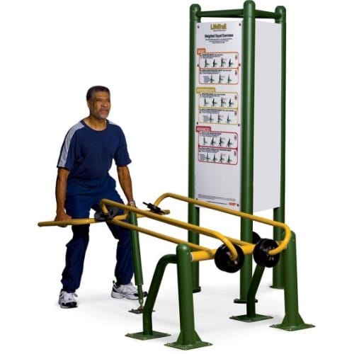 ZZLT0053S Weighted Squat Exercises (Surf Mnt)