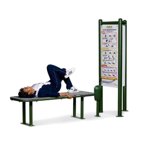 ZZLT0057S Hip Lift & Thigh Squeeze Exercises (Surf Mnt)