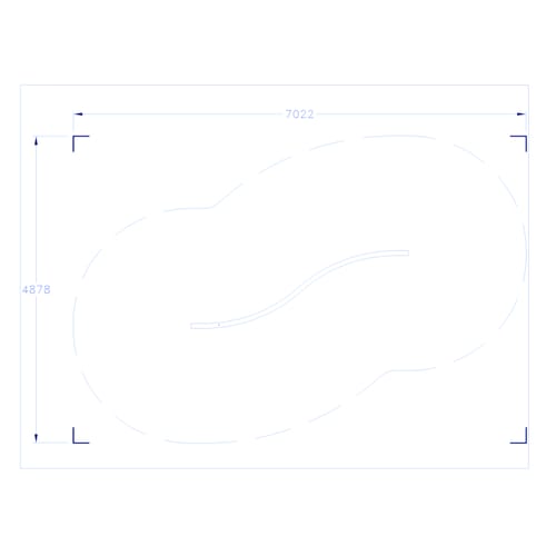 ZZXX1020 Balance Beam: Curved